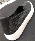 Corkys "Pump" Woven Elastic Memory Foam Flat