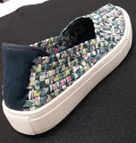 Corkys "Pump" Woven Elastic Memory Foam Flat