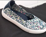 Corkys "Pump" Woven Elastic Memory Foam Flat