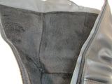 Emmshu "Clesy" Black Tall Boot with Buckle Detail
