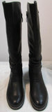 Emmshu "Clesy" Black Tall Boot with Buckle Detail