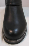 Emmshu "Clesy" Black Tall Boot with Buckle Detail