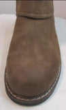 Emmshu "Clesy" Cognac Tall Boot with Buckle Detail