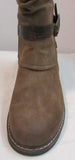 Emmshu "Clesy" Cognac Tall Boot with Buckle Detail