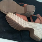 Musse & Cloud "Era" Espandrille Platform Heel