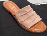 Musse & Cloud "Kennice" Leather Slip-On Sandal