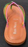 Ron White "Frances" Knotted Napa Leather Thong Sandal