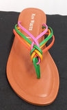 Ron White "Frances" Knotted Napa Leather Thong Sandal