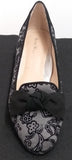 Ron White "Heidi Paisley" Velvet Embossed Suede Pump