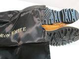 Ron White "Skylar" Cognac Waterproof Fringe Loafer