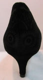 Ron White "Marium Laser" Onyx Embossed Velvet Pump