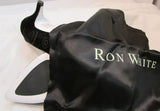 Ron White "Marium Laser" Onyx Embossed Velvet Pump