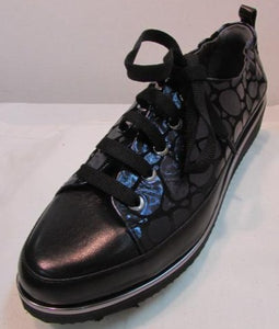 Ron White "Novella Giraffe" Indigo Metallic Sneaker