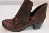 Ron White "Halsey" Cognac Burnished Calf Ankle Boot