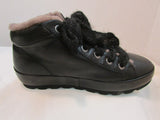 Ron White "Kleo" Onyx Tumbled Calf Sneaker