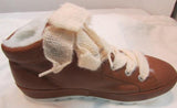 Ron White "Kleo" Cognac Tumbled Calf Sneaker