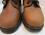 Musse & Cloud "Famy" Brown Ankle Combat Boots