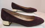Ron White "Evon" Aubergine Platino Heel