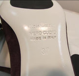 Ron White "Evon" Aubergine Platino Heel