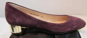 Ron White "Evon" Aubergine Platino Heel