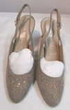 Ron White "Vivian Crystal" Fawn Sling Back