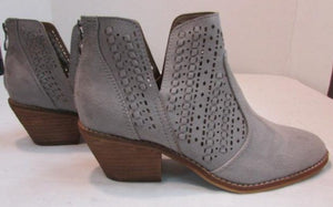 Boutique by Corkys "Katalla" Grey V Cut-off Bootie
