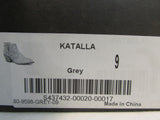 Boutique by Corkys "Katalla" Grey V Cut-off Bootie