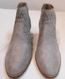 Boutique by Corkys "Katalla" Grey V Cut-off Bootie