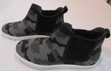 Mia Amore "Marek" Camo Gored Fly Knit Pull On Sneakers