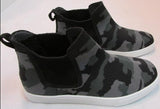 Mia Amore "Marek" Camo Gored Fly Knit Pull On Sneakers