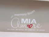 Mia Amore "Marek" Leopard Gored Fly Knit Pull On Sneakers