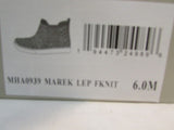 Mia Amore "Marek" Leopard Gored Fly Knit Pull On Sneakers