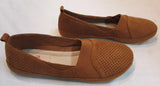 Mia Amore "Alison" Rust Textured Slip on Flats