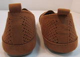 Mia Amore "Alison" Rust Textured Slip on Flats