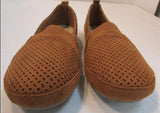 Mia Amore "Alison" Rust Textured Slip on Flats