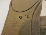 Mia Amore "Alison" Taupe Textured Slip on Flats