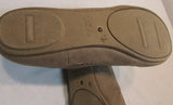 Mia Amore "Alison" Taupe Textured Slip on Flats