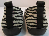 Mia Amore "Darcee" Zebra Fly Knit Slip-On
