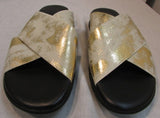 Ron White "Eries Metallic" Rapisardi Elastic Slip-On