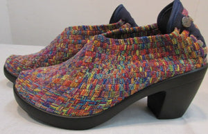 Bernie Mev New York Woven "Texas Chesca"  Slip-On Heel