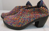 Bernie Mev New York Woven "Texas Chesca"  Slip-On Heel