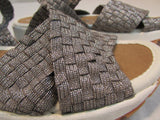 Bernie Mev New York Woven "Karia" Slip-On Sandal