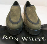 Ron White "Simone Cozy" Cashmere Suede Loafer