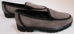 Ron White "Simone Cozy" Cashmere Suede Loafer