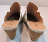 Boutique by Corky's "Woodlands" Leather Slip-On Mule