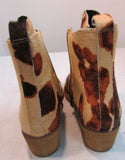 Boutique by Corky's "Charming" Leather Printed Boots