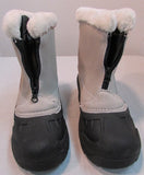 Itasca Tahoe Leather Faux Fur Snow Boots - Buff