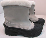 Itasca Tahoe Leather Faux Fur Snow Boots - Buff