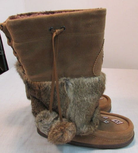 Manitobah Adjustable Snowy Owl Mukluk Boots