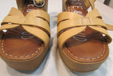 Musse & Cloud "Tonic" Leather Platform Sandal